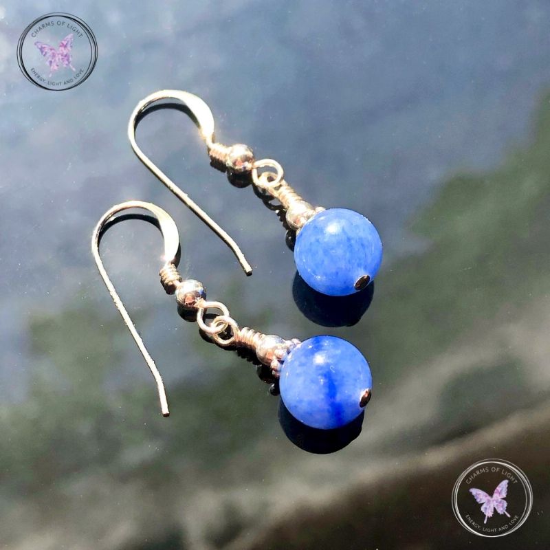 Blue Aventurine Earrings